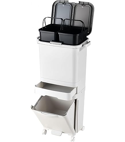 ゴミ箱 45リットル キャスター付き ふた付き スリム 分別 生ゴミ入れ ゴミ箱 45リットル キャスター付き」の人気商品一覧 | 安い商品