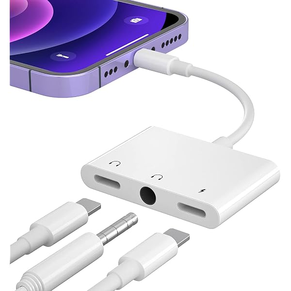 Headphone Adapter for iPhone, Lightning 
