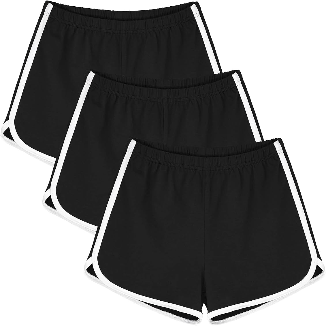 Motarto 3 Pack Cotton Sports Shorts 