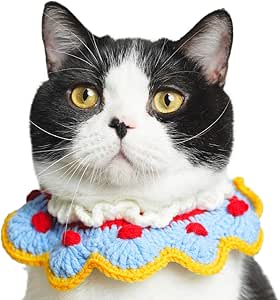 Oncpcare 猫頭飾り ねこのかぶりもの 手作り 可愛い 首輪 着脱簡単 調節可能 衣装 猫服 小型犬 犬猫用コスプレ クリスマス コスチューム 可愛さ100倍 Oncpcare 服 アクセサリー 通販 Amazon