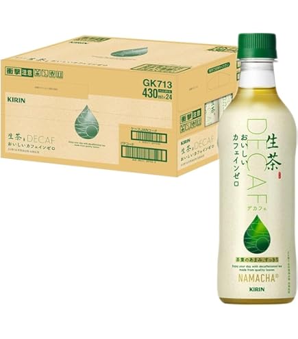 Amazon.co.jp: キリン 生茶 おいしい カフェインゼロ 430ml 24本 お茶