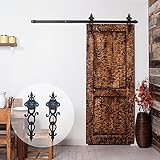 CCJH社製　トラックレール吊り引戸金物　編み花形 (1.51メートル片引戸用５FT)