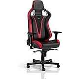 Noblechairs Epic V Series Faux Leather Gaming Office Chair - Black/Red