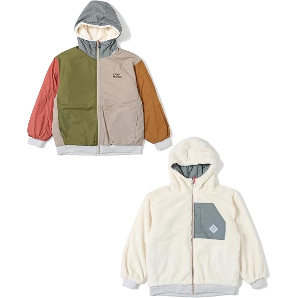 Amazon.co.jp: [クリフメイヤー] 裏起毛 ゆる パーカー フードロゴ 