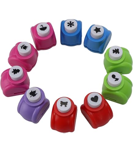 Amazon.co.jp: Olive-G カラフル 可愛い クラフトパンチ 30種類