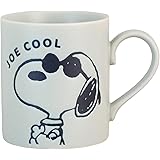金正陶器 PEANUTS (ピーナッツ) スヌーピー ジョークール 撥水 マグカップ 約260ml ONE'S (ピーナッツ ワンズ) グレー 日本製 627163