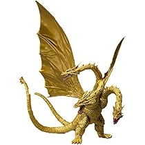 ゴールド キングギドラ ソフトフィギュア30cm 中古品 ムービーモンスターシリーズ キングギドラ(2001) | Toys”R”Us