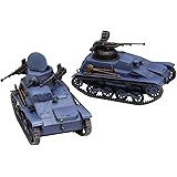 ファインモールド ガールズ&パンツァー リボンの武者 九四式軽装甲車 鬼チーム スーパー改 & 無人砲塔仕様 2台セット 1/35スケール プラモデル 41113