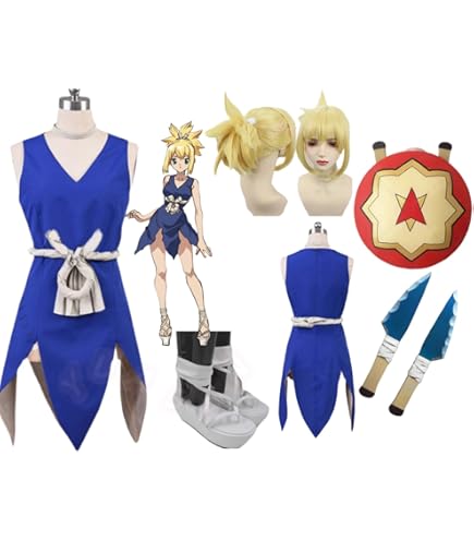 Amazon.co.jp: ドクターストーン Dr.STONE 琥珀 コスプレ衣装 ウィッグ