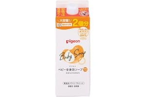 PIGEON ピジョン ベビー全身泡ソープ しっとり 詰替用 2回分 800ml