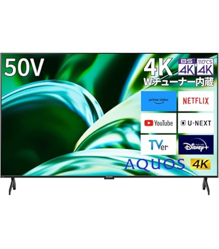 Amazon.co.jp: シャープ 50V型 液晶 テレビ AQUOS LC-50US40 4K HDR 