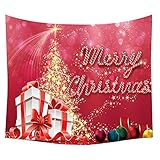Tovadoo ビーチマット クリスマス クリスマスパーティー 壁掛け 室内飾り インテリア テーブルクロス イベント用 多色