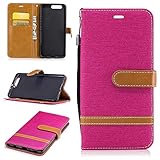 Huawei P10 Plus ケース 手帳型 カード収納 横置きスタンド機能付き マグネット カバー 高品質 財布型 衝撃吸収 落下防止 Huawei P10 Plus 対応 ケース (P4 ピンク