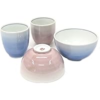 九谷焼 夫婦湯のみ 夫婦茶碗 ペアセット 釉彩 陶器 和食器 湯呑み茶碗 日本製 伝統工芸