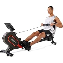 Amazon | I-uki Sport 家庭用 ローイングマシン 16段階負荷調整