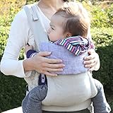 ルイエマノン リネン100% 抱っこおんぶ紐 ナチュラルパープル