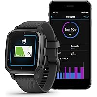 【Android/iOS対応】Garmin(ガーミン) Venu Sq 2 スマートウォッチ Music保存機能 有/無 [フル充電で10日間稼働/Suica 対応/睡眠分析/ストレス値/BodyBattery/スマートフォンと接続で電話、メール、L