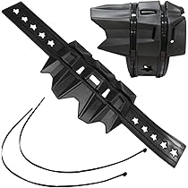 【ワンオフ】　マフラーガード Amazon | 黒 汎用 サイレンサー マフラー ガード プロテクター