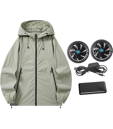 Amazon.co.jp: [キウ] エアコンディションドジャケット + スターター