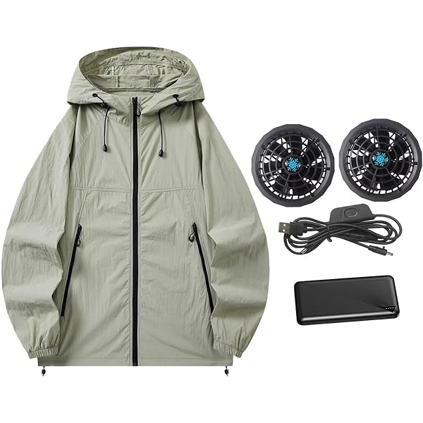 Amazon.co.jp: [JXINCLO] 空調作業服 レディース メンズ 長袖