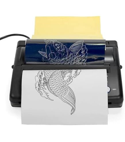 Amazon.co.jp: CHLIYU タトゥーコピー機 サーマルコピー機 ポータブル