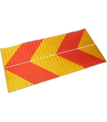 Amazon | KOITO(小糸製作所)大型後部反射器 縞(ゼブラ)型 2分割型 単品