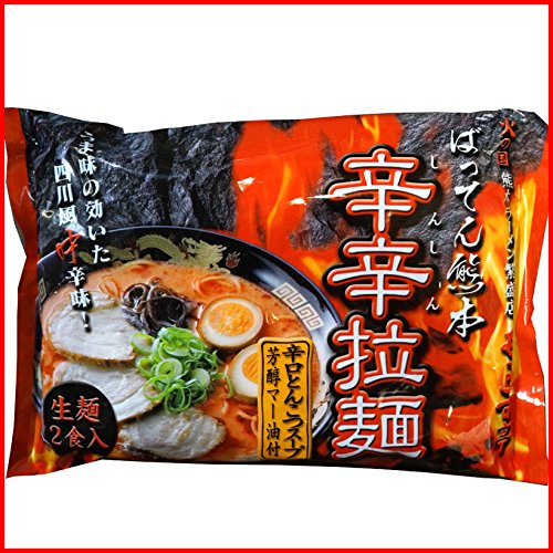 宮本産業 ばってん熊本辛辛拉麺 辛口とんこつスープ