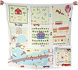 Weegoamigo Digital Printed Muslin - Babyville by Weegoamigo