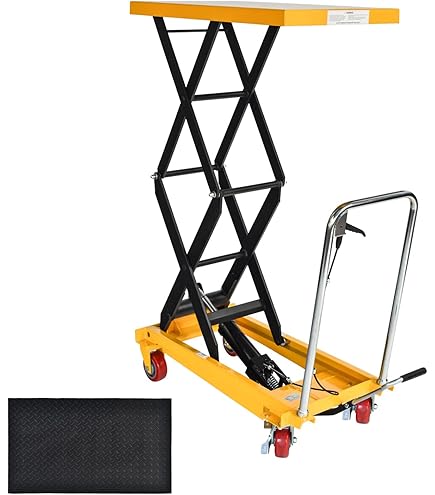 ＴＲＵＳＣＯ　ハンドリフター　５００ｋｇ　６００Ｘ９００　ブルー　4541821 HLFE500B Amazon.co.jp: トラスコ中山 株 TRUSCO ハンドリフター 500kg 600X900