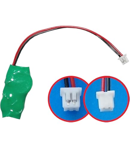 Amazon | ExHung® 2.4V 2-Cell（コネクタ3ピン・ケーブル2本