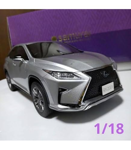 Amazon | samurai 1/18 レクサス RX 200t F スポーツ シルバー 完成品