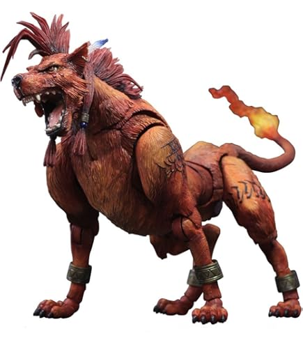 Amazon | 超 FF7 エクストラナイツ ナナキ レッドXIII ミニフィギュア