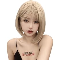 Amazon.co.jp: Sizuuenn 女性用 レディースフルウィッグ ストレート