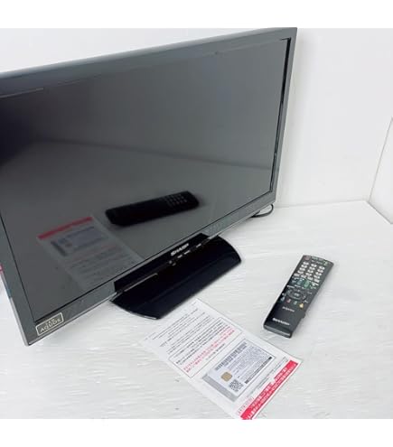 【中古】ポータブルテレビ AQUOS 20V型 シャープ LC-20F5-B SHARP 本物 フリースタイルAQUOS 20V型テレビ LC-20F5-W 中古