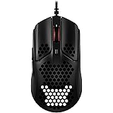 HyperX ゲーミングマウスPulsefire Hasteゲーマー向け 超軽量六角シェルデザイン 59グラム 2年保証 HMSH1-A-BK/G ( 4P5P9AA )