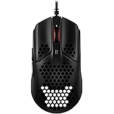 HyperX Pulsefire Haste – Gaming Mouse – Ultra-Lightweight, 59g, Honeycomb Shell, Hex Design, HyperFlex USB Cable, Up to 16000