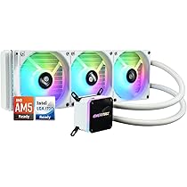 Amazon.co.jp: ENERMAX アドレッサブル型 ARGB LED 水冷 CPU