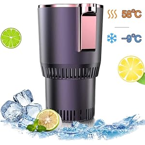 KEEMOO 新しい ポータブル 急速冷却カップ -9～58℃ 保温・保冷 ドリンククーラー急速冷凍カップクーラー保冷…