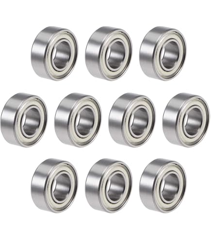 1/2 Bearing Uxcell 1616 2RS Deep Groove Ball Bearing 1/2 Inchx1 1/8 Inchx3/8 Inch Sealed Z2 Lever Bearings 4pcs Small Ball Bearings
