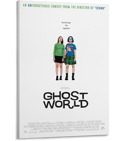 Amazon.co.jp: 【フレーム付-黒-】 映画ポスター ゴーストワールド