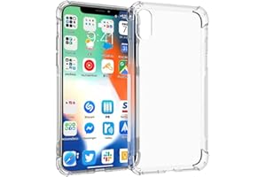 対応 iPhone X s ケース iPhone Xs クリア ケース iPhoneXs カバー シェル スマホ保護カバー 〔SGS認証 クリア 美しい 光沢感 落下防止 衝撃吸収 保護 頑丈 軽量 傷防止 黄ばみ防止 ソフト 軽薄型 耐衝撃 米軍M