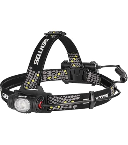 ジェントス　LEDヘッドライト Amazon.co.jp: GENTOS(ジェントス) LEDヘッドライト HW-V433D