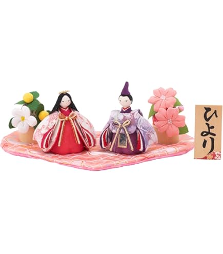 Amazon | モンチッチ ひな祭り 雛人形 | 平飾り | おもちゃ