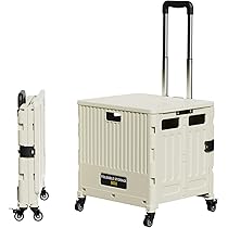 Amazon.co.jp: Y K YUKO 融光キャリーカート 折りたたみ ショッピング