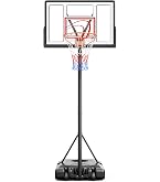 Amazon.co.jp: Yohood バスケットゴール 屋外 135～305cm 移動式 高さ