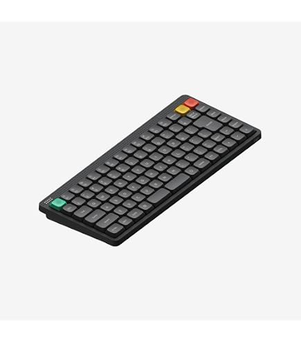 Amazon | nuphy Air75 V2 メカニカルキーボード 75%ロープロファイル
