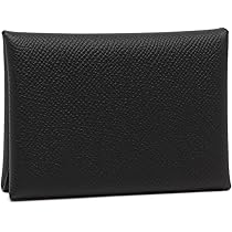 HERMES エルメス カルヴィ・デュオ コインケース 黒 W刻印 新品 エルメス カルヴィ デュオ カードケース コインケース