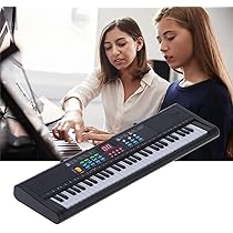 Amazon | 電子ピアノ 61鍵 子供用電子キーボード 61鍵/6