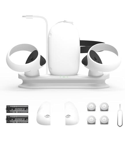 Amazon.co.jp: Eslick 充電ドック Oculus Quest 2用 磁気充電