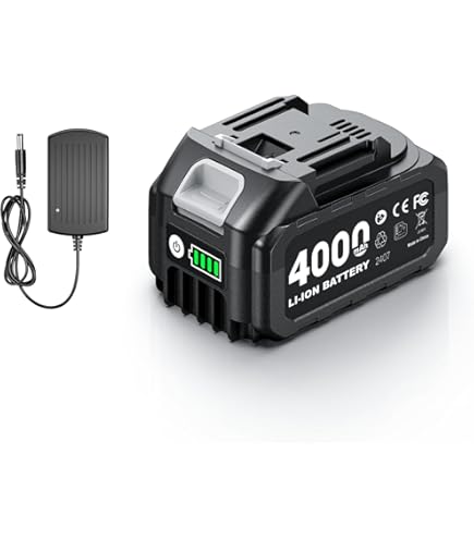 1653 6ah高品質バッテリー変更 Amazon | Elikliv 高枝切り電動チェーンソー用バッテリー 18V交換 4.0